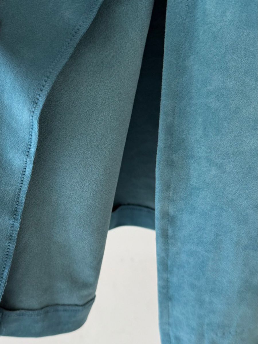 【予約:11月中旬】Eco Suede Slit Skirt/60251002021