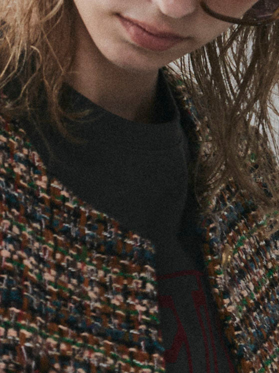 【予約:11月中旬】Mixed Tweed Jacket/60251004001