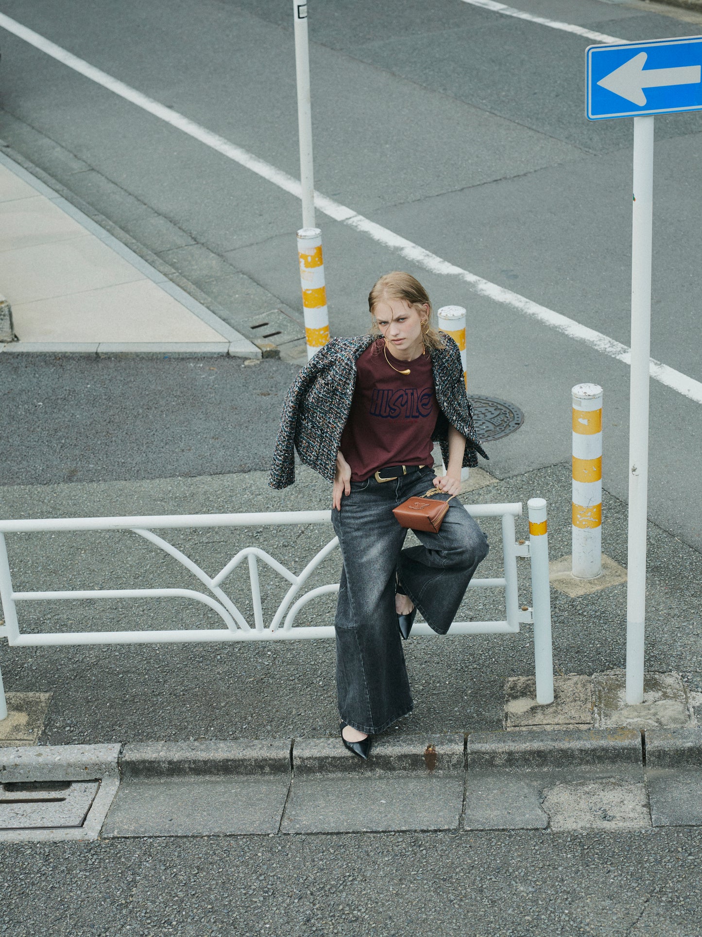 【予約:11月中旬】Mixed Tweed Jacket/60251004001