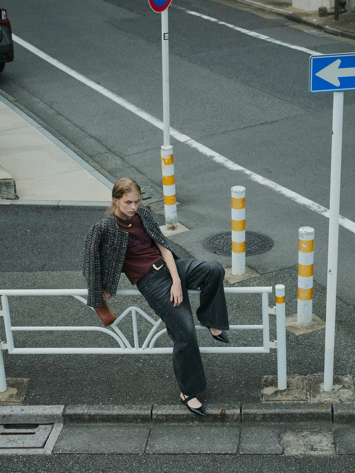 【予約:11月中旬】Mixed Tweed Jacket/60251004001