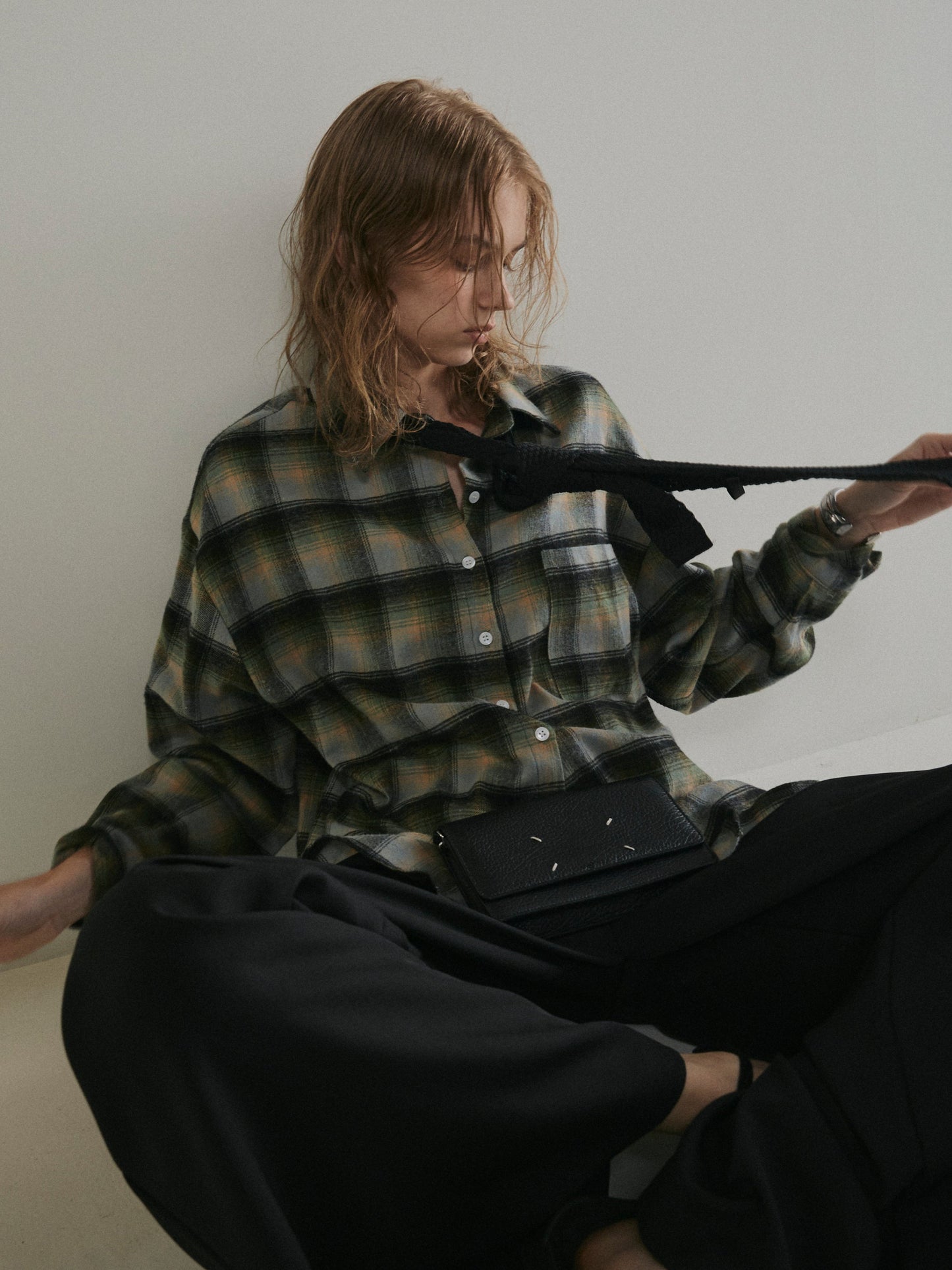 【予約:11月中旬】Brushed Checked Shirt/60251001012