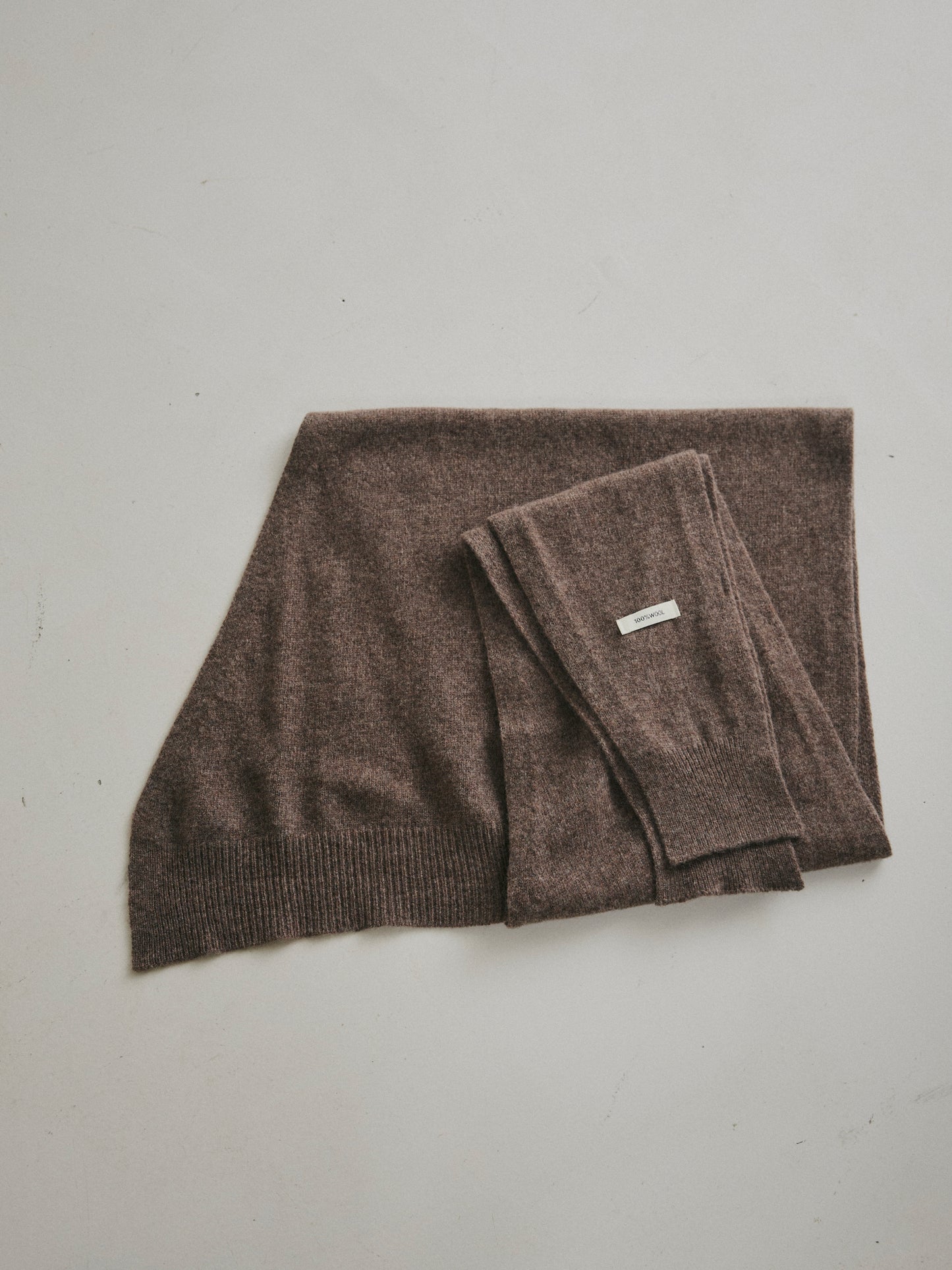 【予約:11月中旬】Cutting Knit DesignScarf/60251000032
