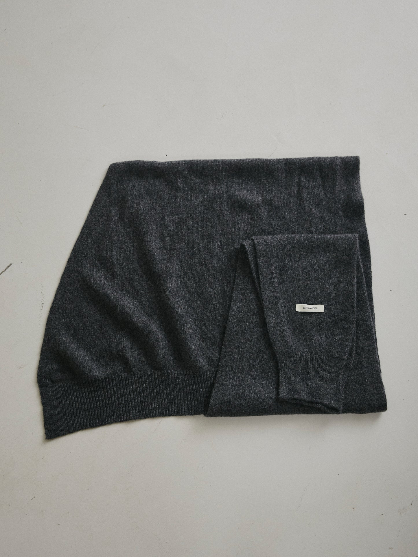 【予約:11月中旬】Cutting Knit DesignScarf/60251000032
