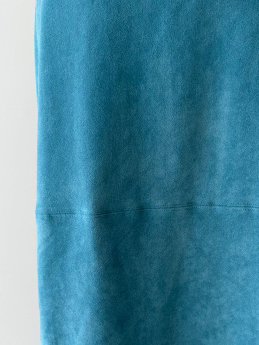 【予約:11月中旬】Eco Suede Slit Skirt/60251002021