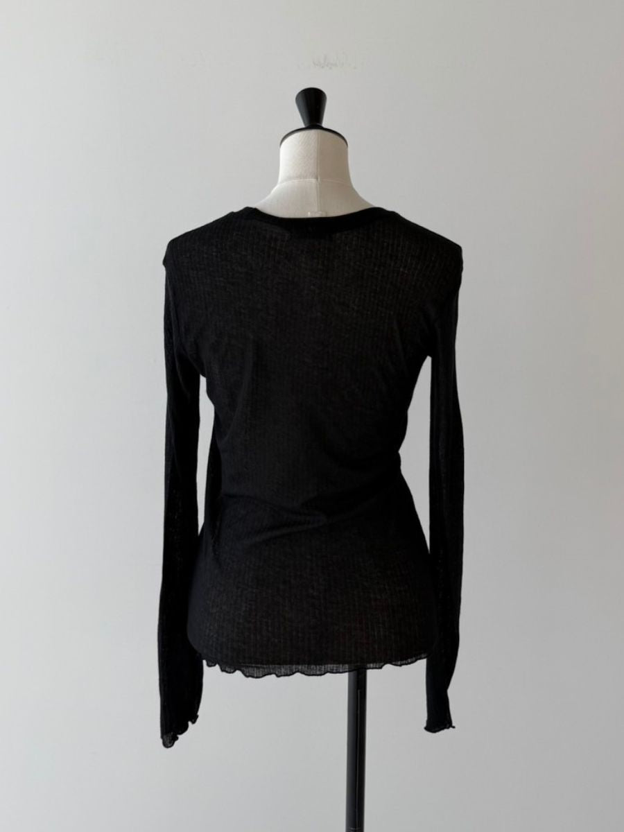 【予約:11月中旬】
Sheer Rib P/O/60251008010