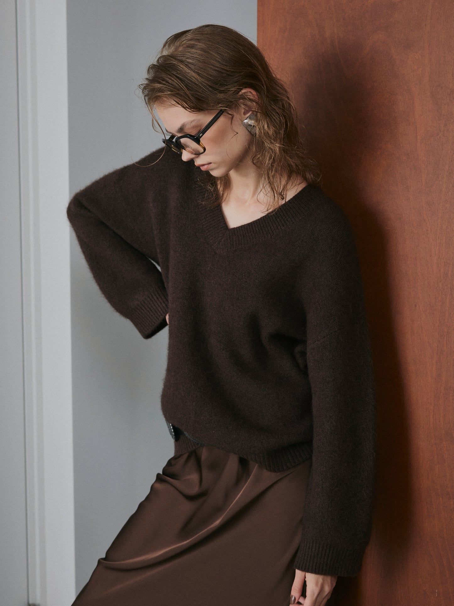 【予約:11月中旬】Fluffy Essential Knit/60251009015