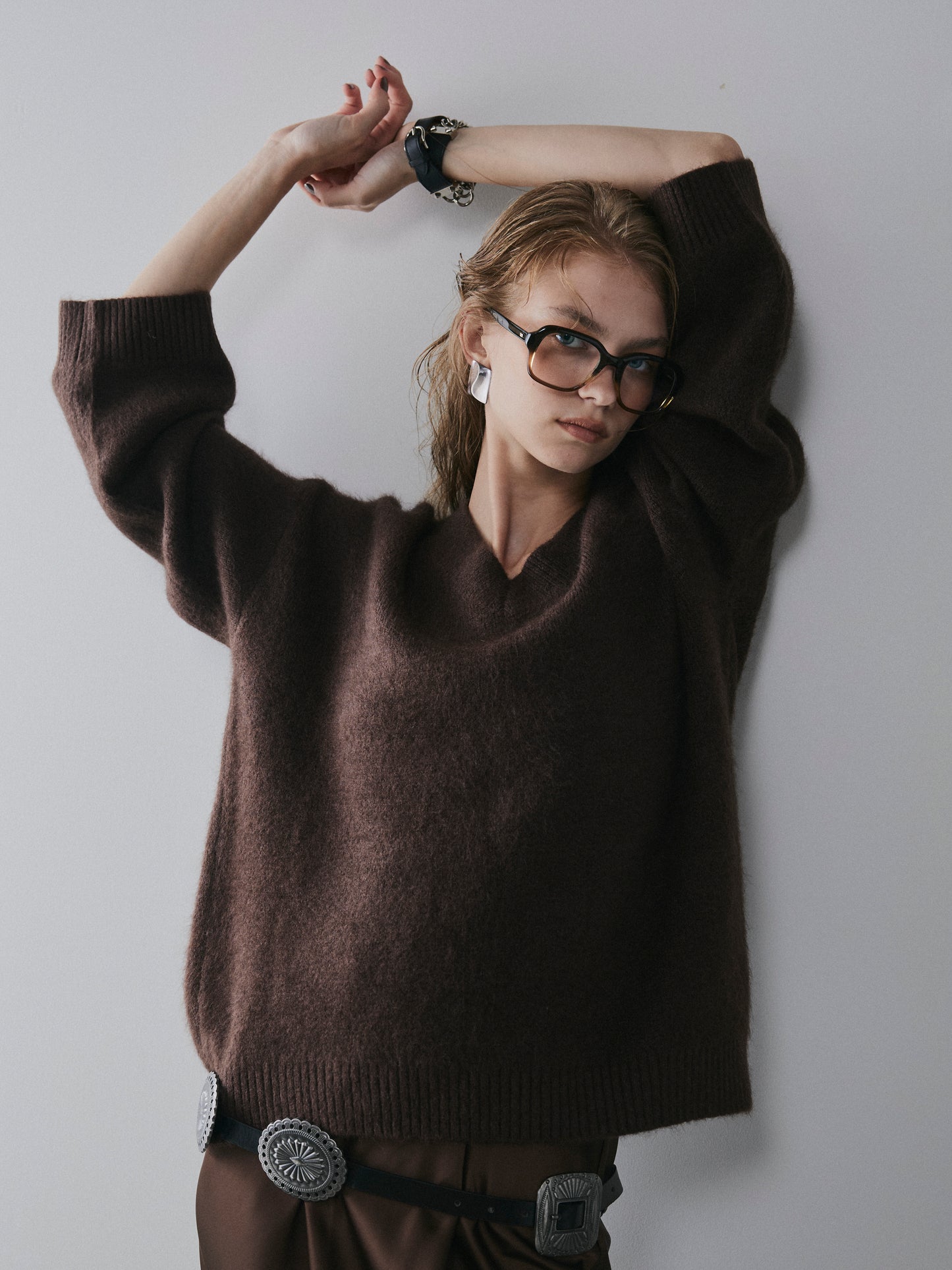 【予約:11月中旬】Fluffy Essential Knit/60251009015