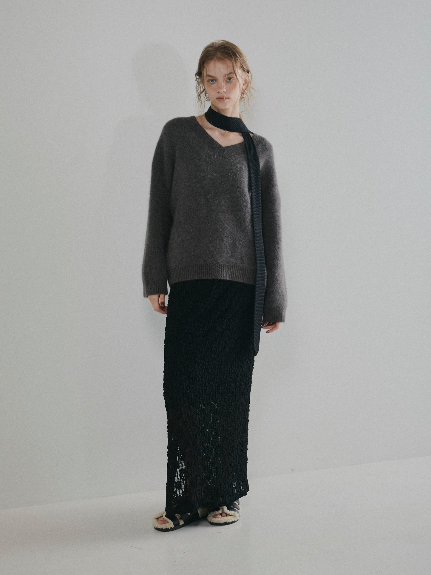 【予約:11月中旬】Fluffy Essential Knit/60251009015