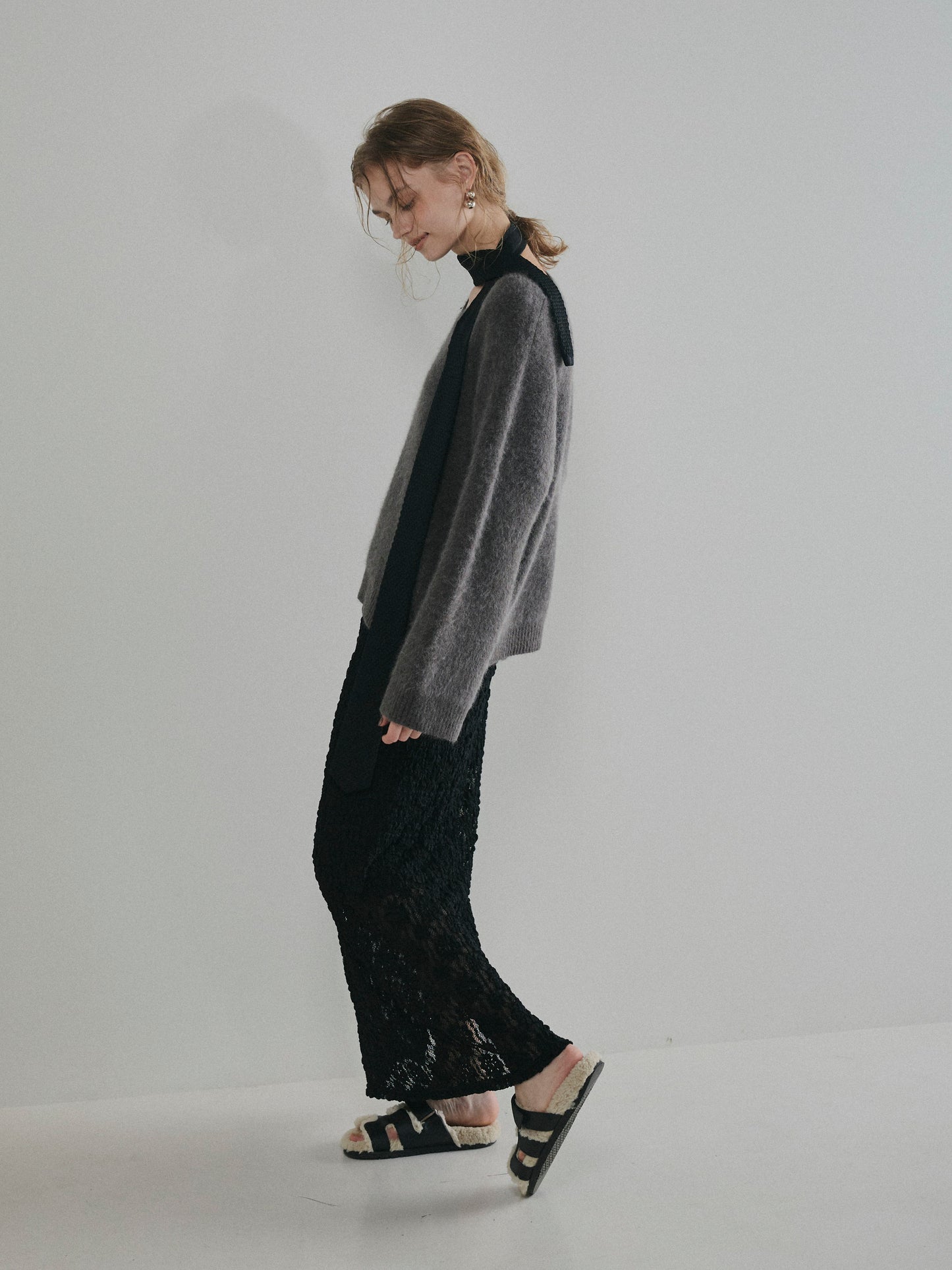 【予約:11月中旬】Fluffy Essential Knit/60251009015