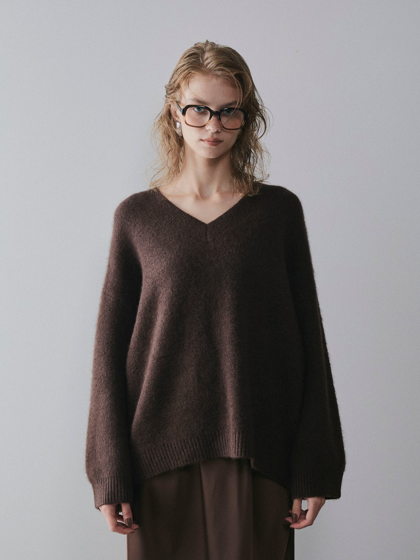 【予約:11月中旬】Fluffy Essential Knit/60251009015