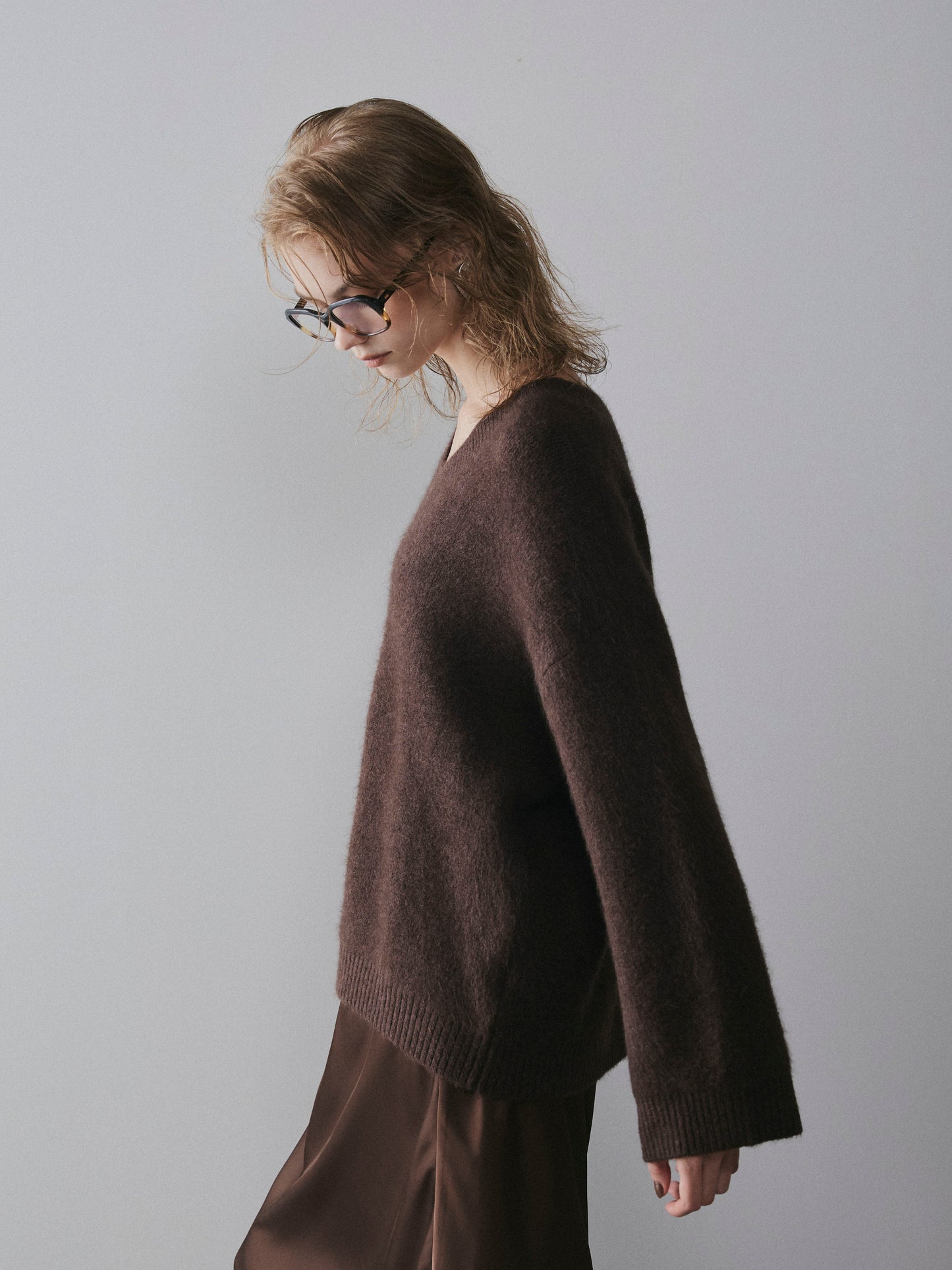 【予約:11月中旬】Fluffy Essential Knit/60251009015