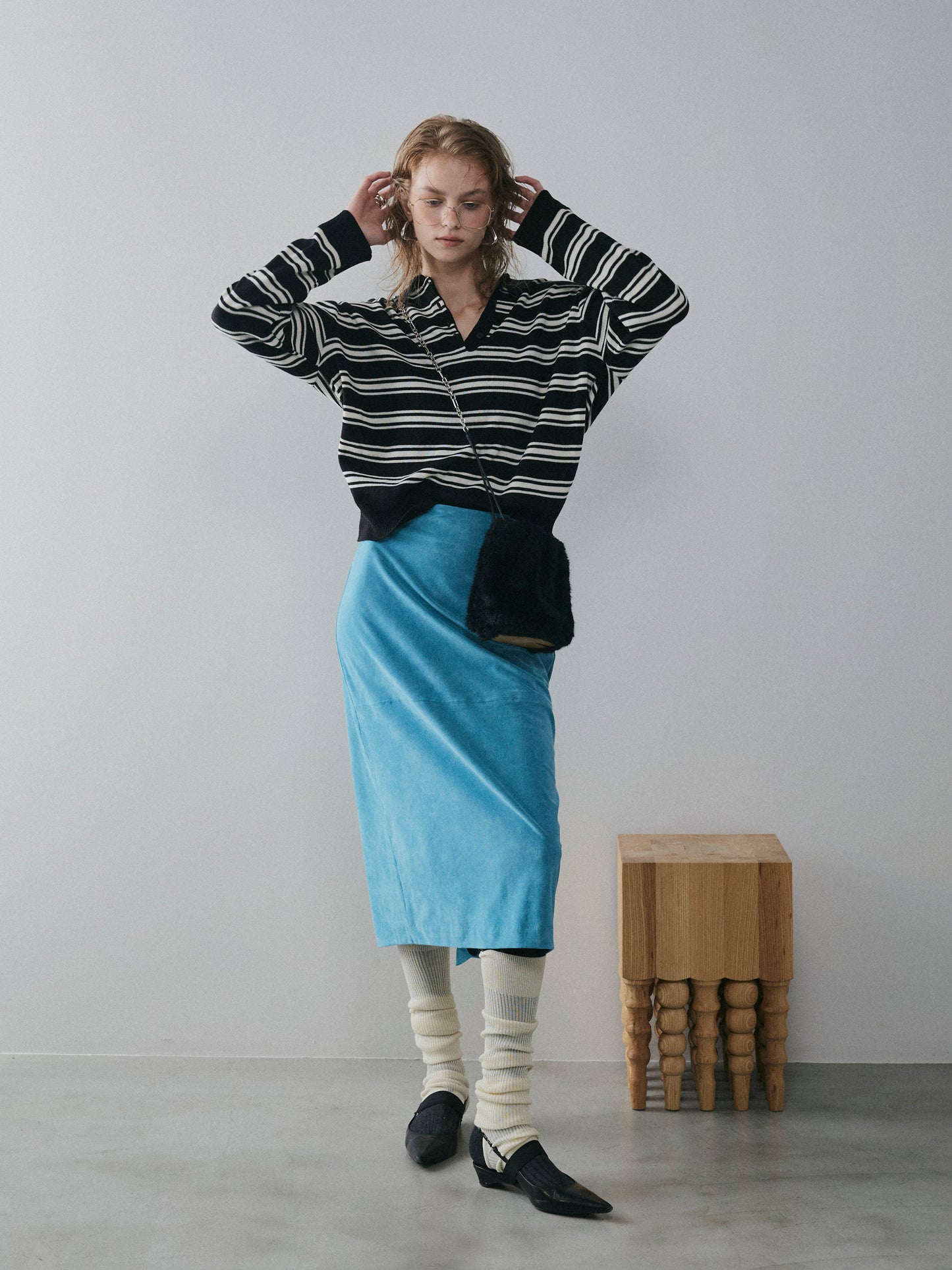 【予約:11月中旬】Polo Collar Knit/60251009020