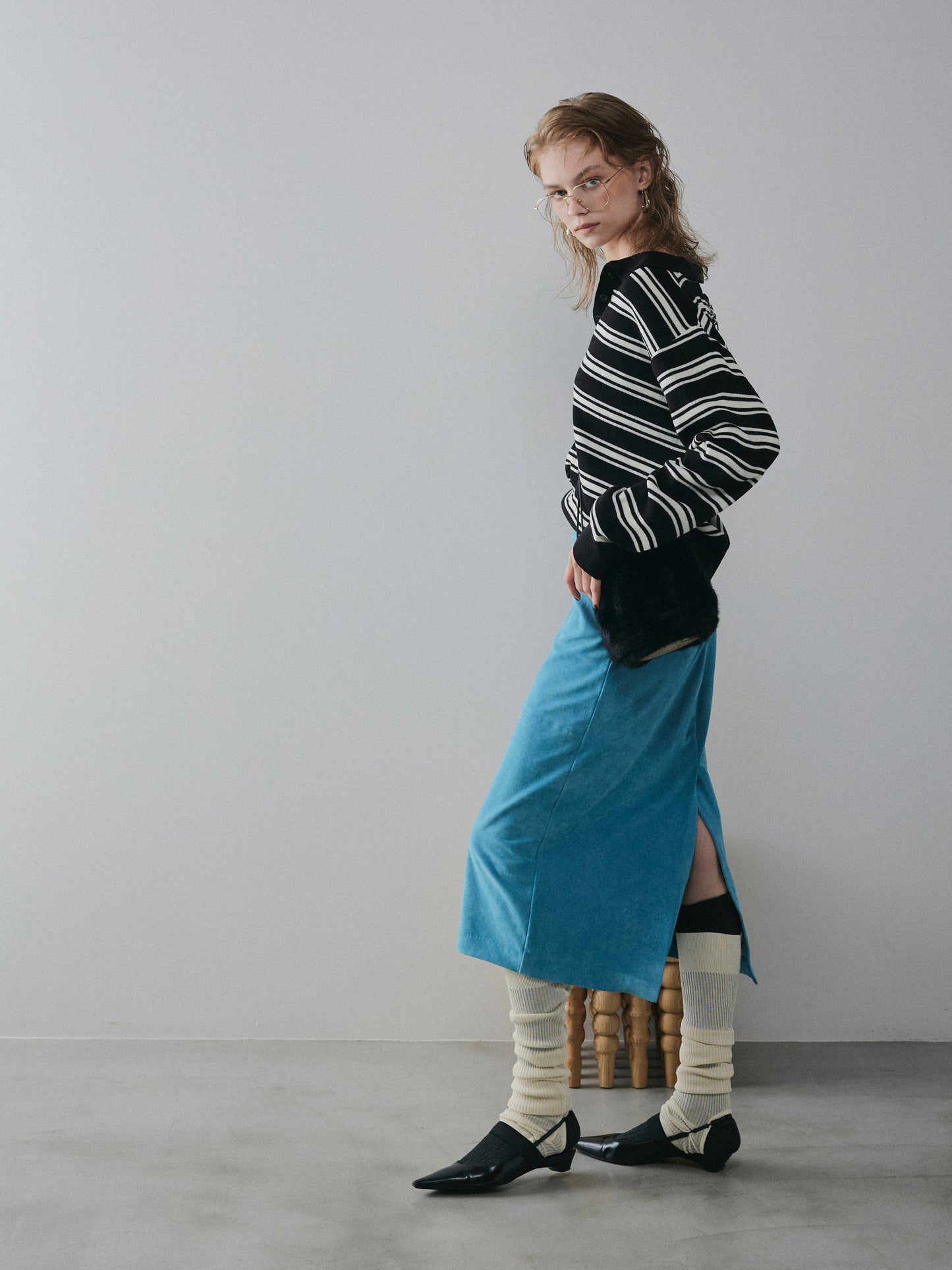 【予約:11月中旬】Polo Collar Knit/60251009020