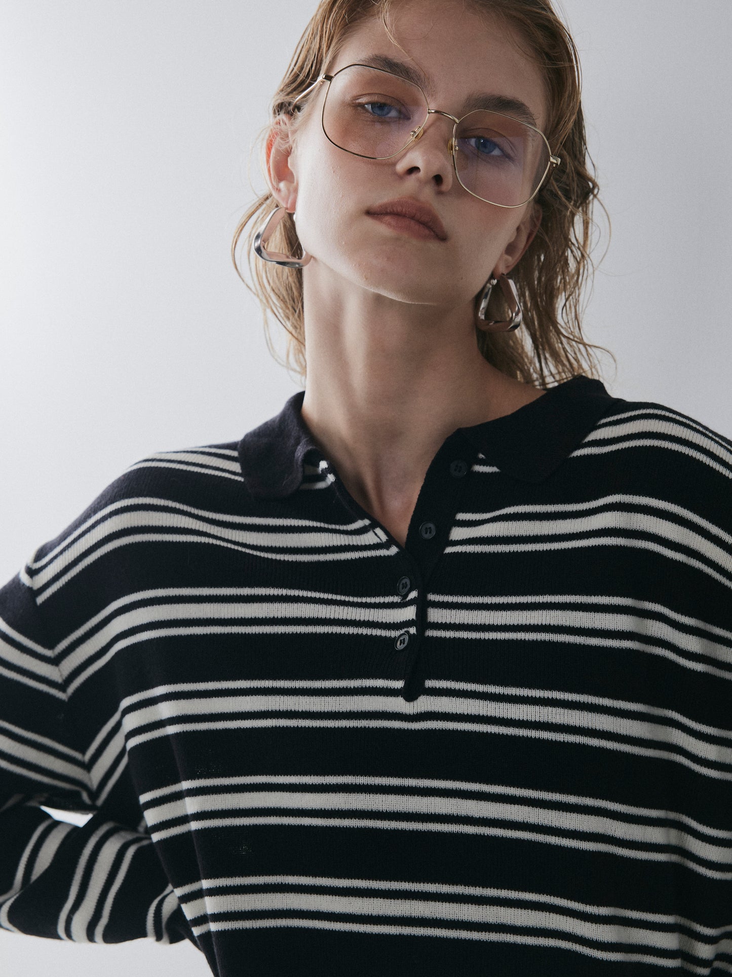 【予約:11月中旬】Polo Collar Knit/60251009020