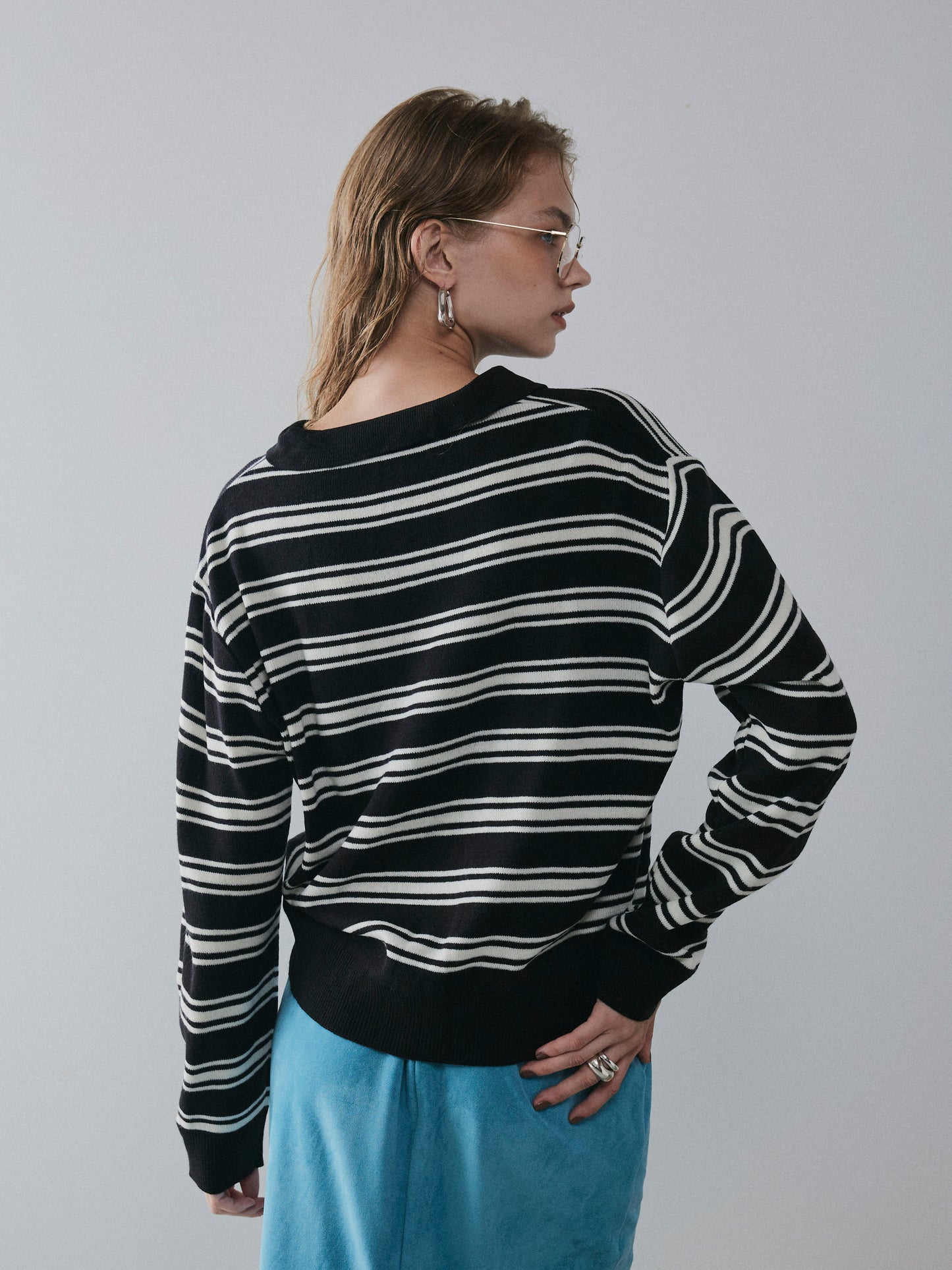 【予約:11月中旬】Polo Collar Knit/60251009020