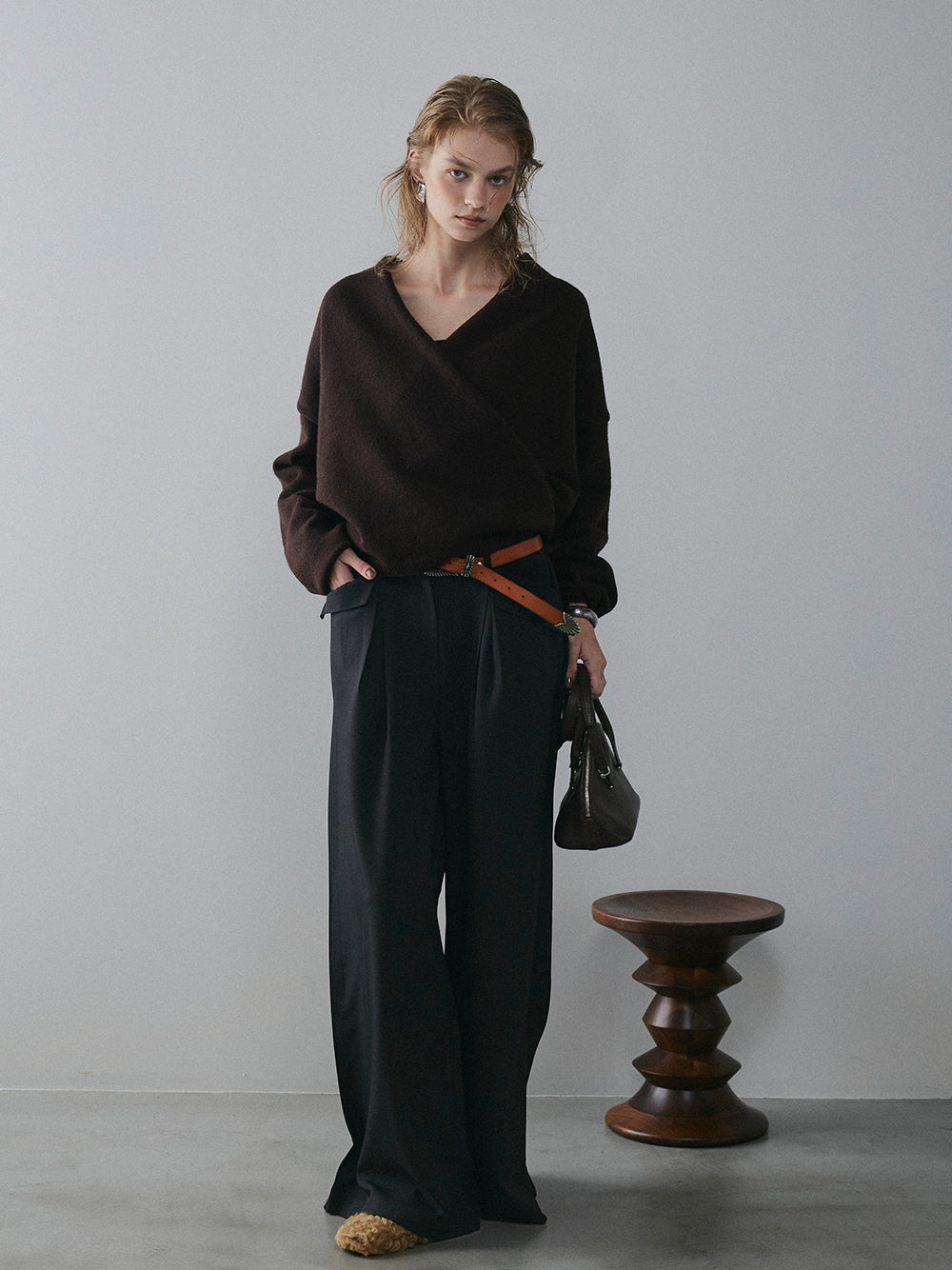 【予約:11月中旬】Utility Flap Wide Pants/60251003029