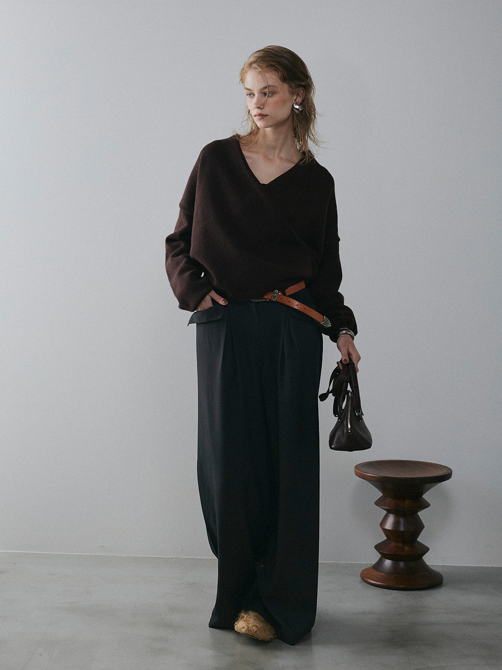 【予約:11月中旬】Utility Flap Wide Pants/60251003029