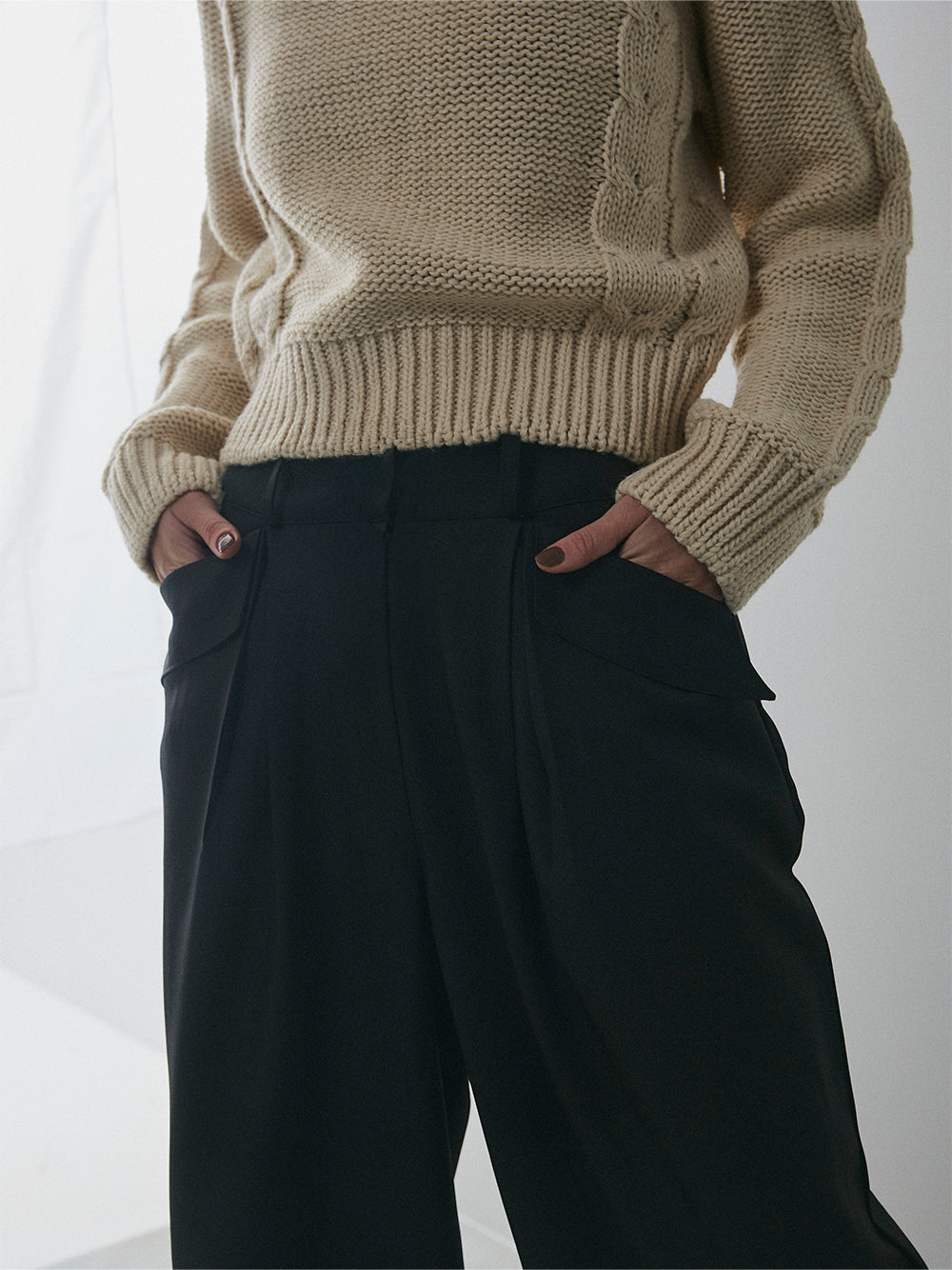 【予約:11月中旬】Utility Flap Wide Pants/60251003029