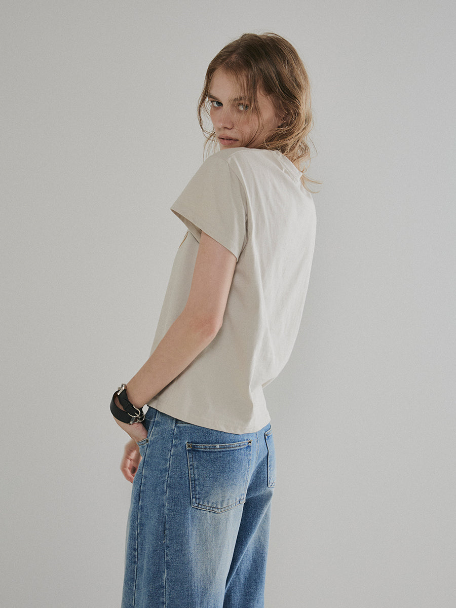 【予約:11月中旬】¨HUSTLE ¨
flocky print tee/60251008007