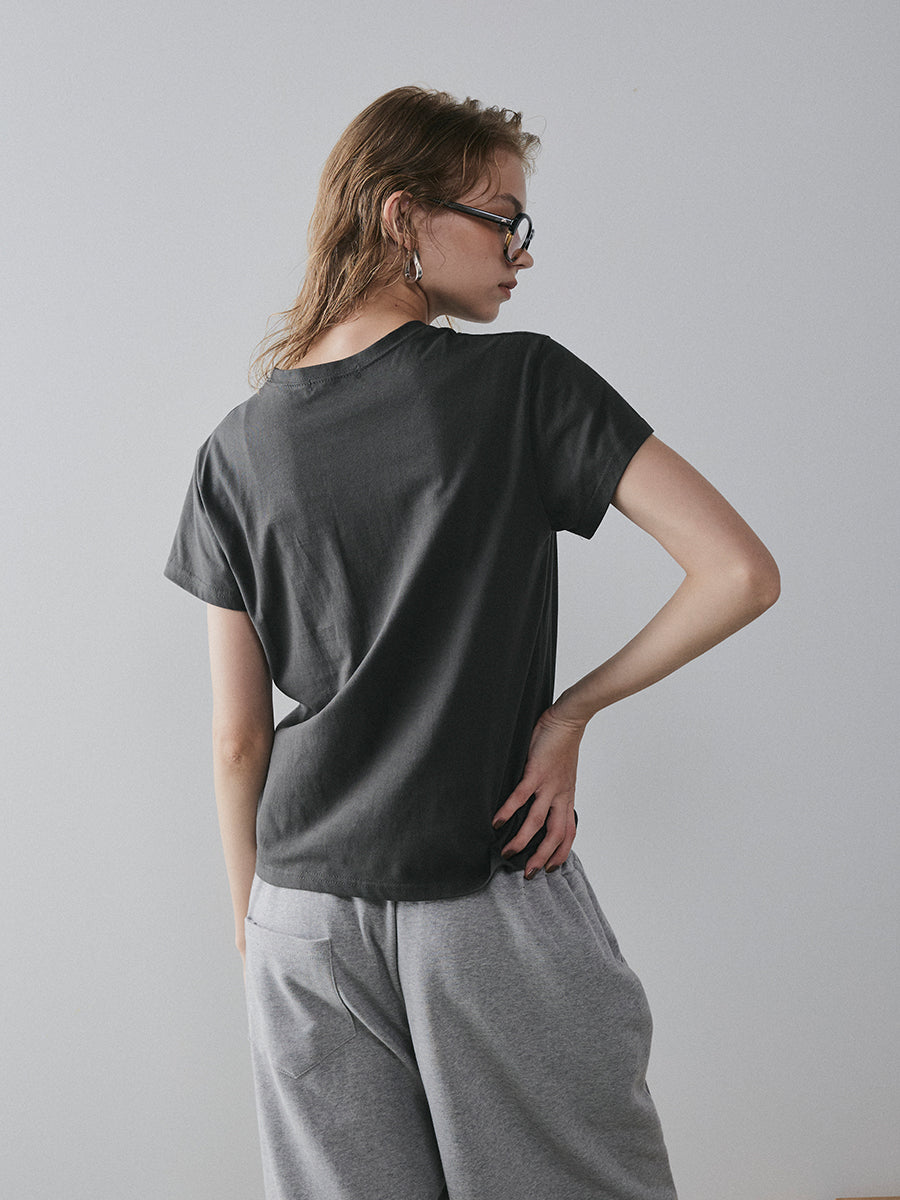 【予約:11月中旬】¨HUSTLE ¨
flocky print tee/60251008007