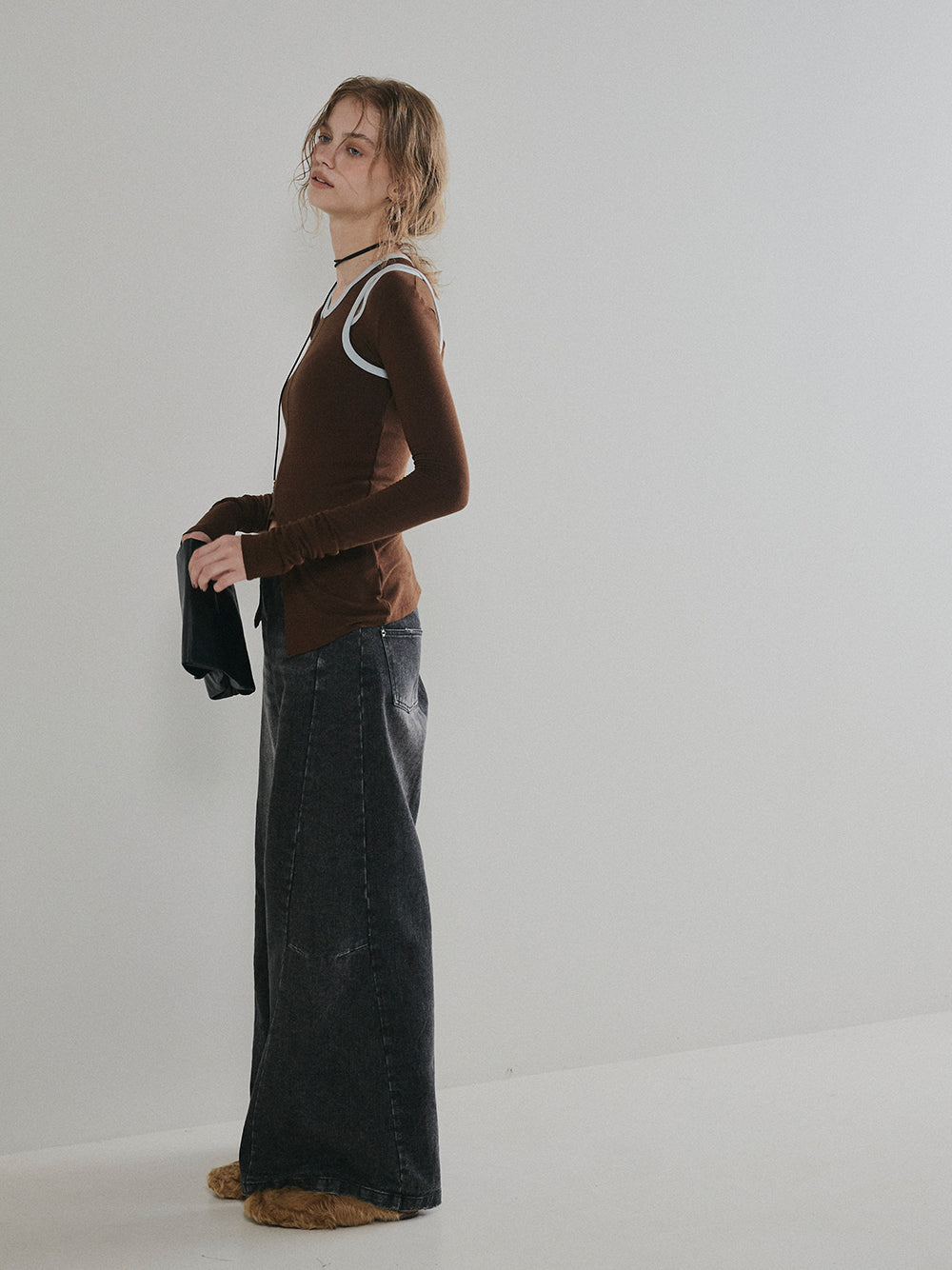 【予約:11月中旬】Piping Layered Tops/60251008008