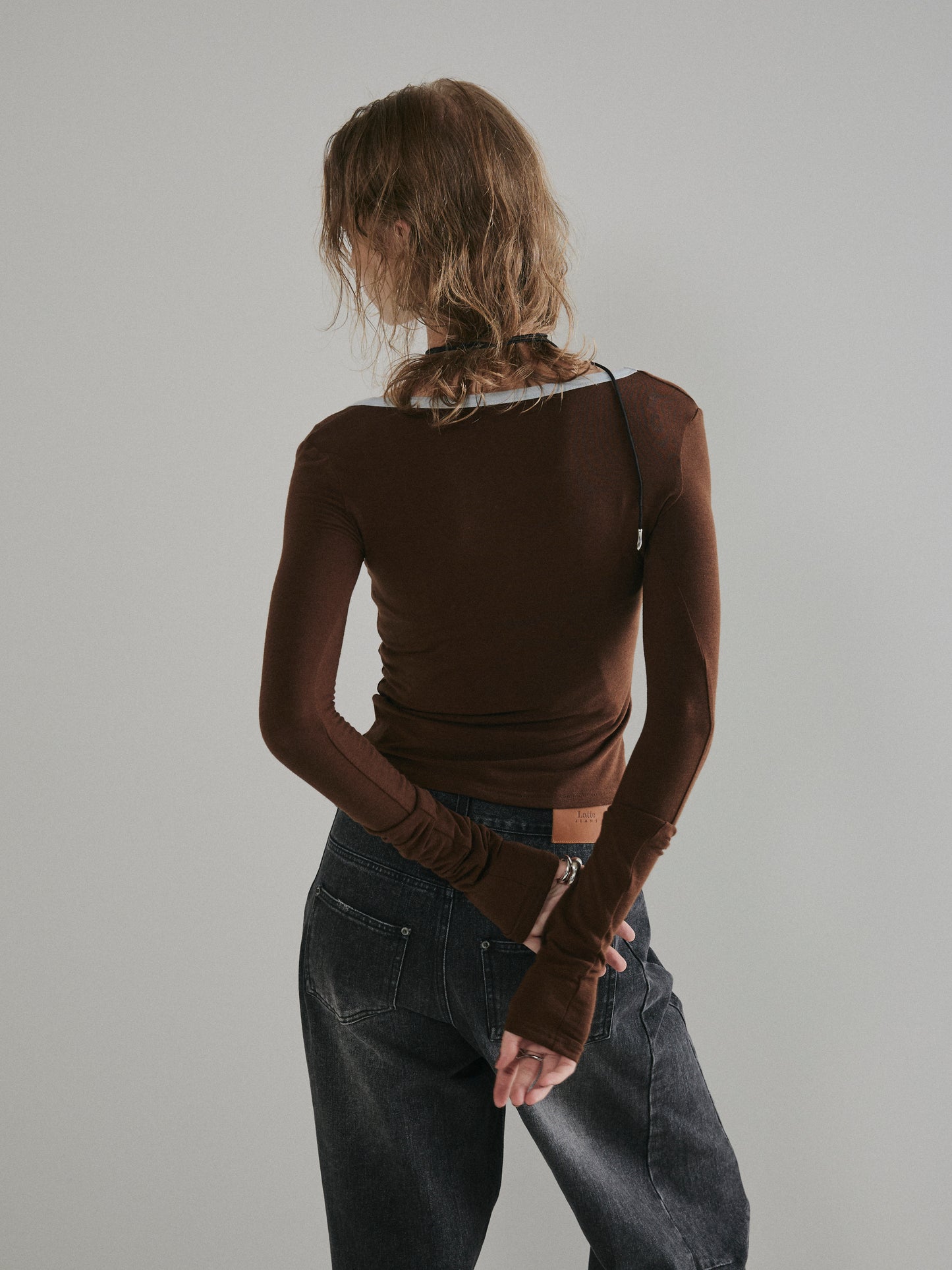 【予約:11月中旬】Piping Layered Tops/60251008008