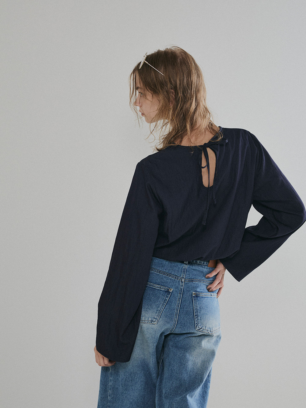【予約:11月中旬】Balloon Blouse/60251001011