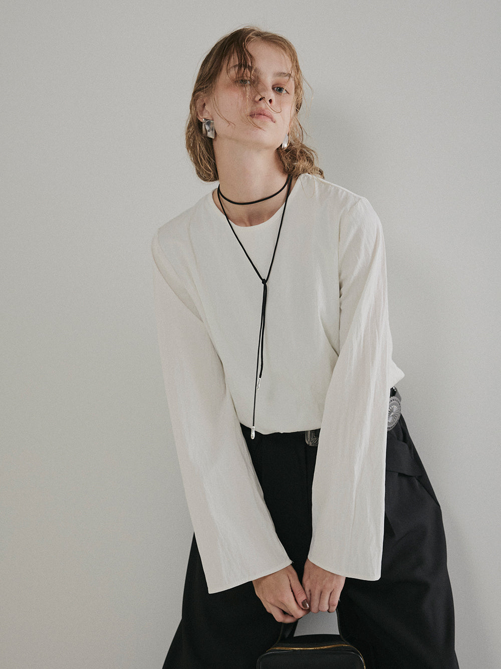 【予約:11月中旬】Balloon Blouse/60251001011