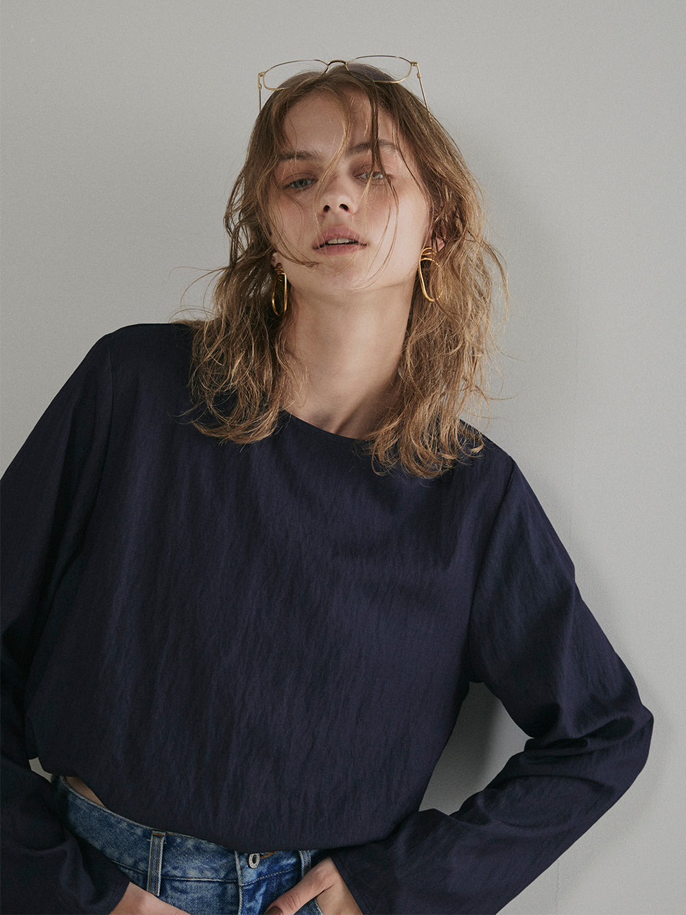 【予約:11月中旬】Balloon Blouse/60251001011