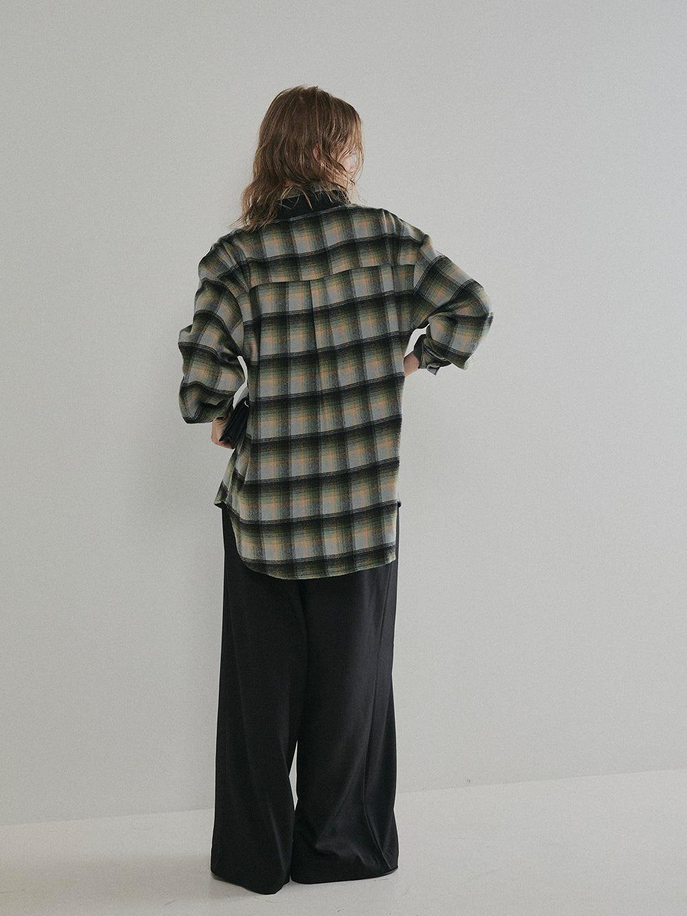 【予約:11月中旬】Brushed Checked Shirt/60251001012
