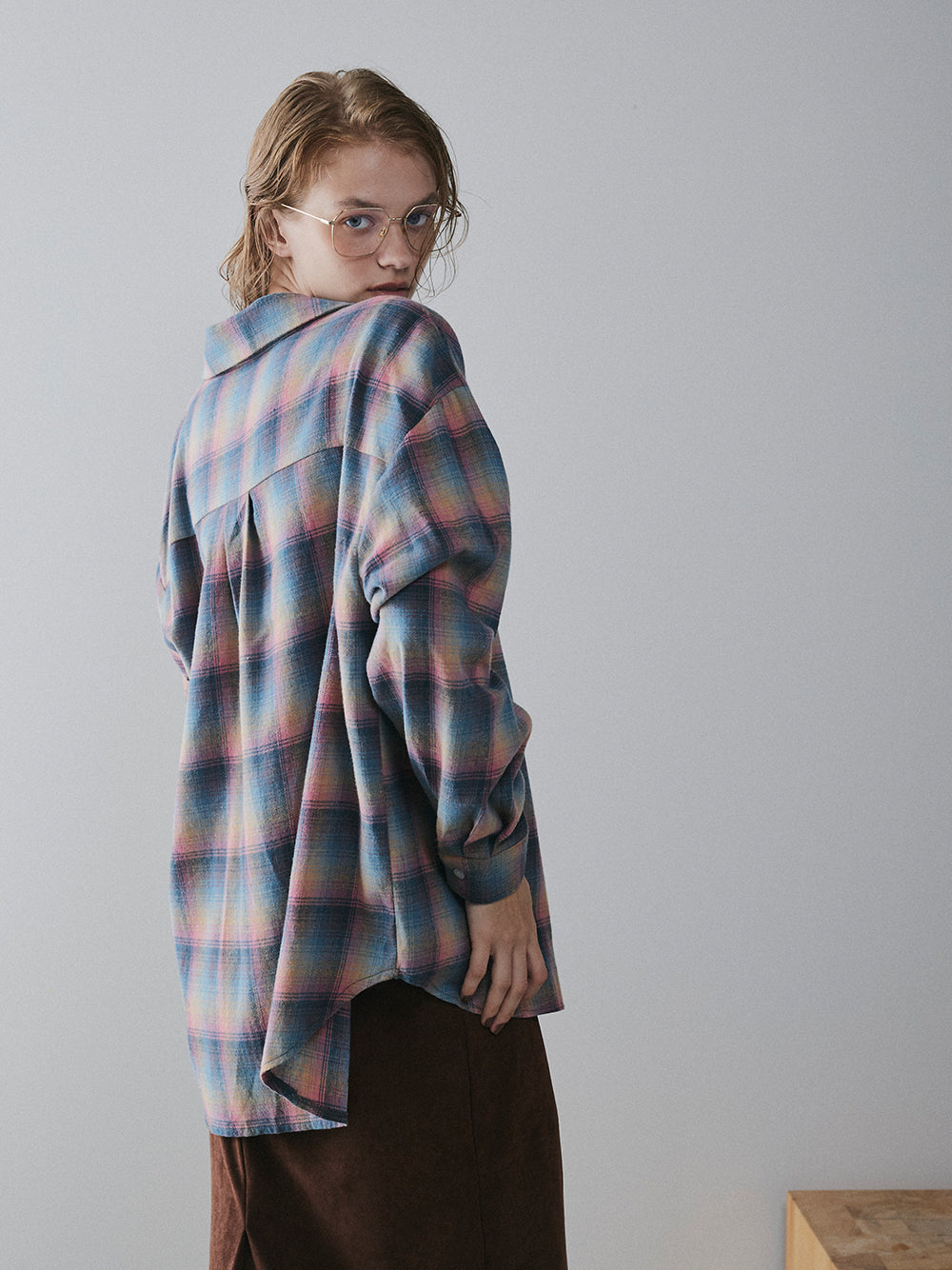 【予約:11月中旬】Brushed Checked Shirt/60251001012