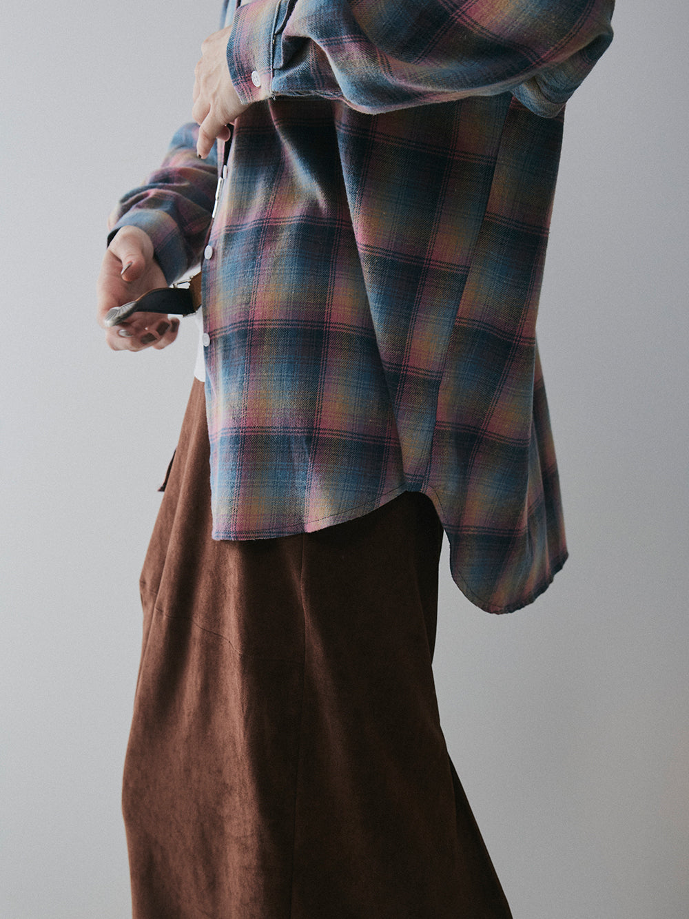 【予約:11月中旬】Brushed Checked Shirt/60251001012