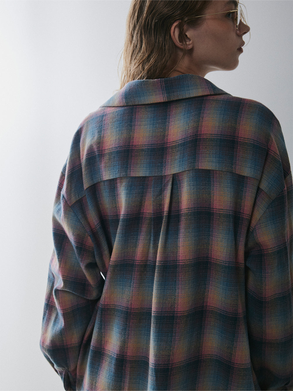 【予約:11月中旬】Brushed Checked Shirt/60251001012