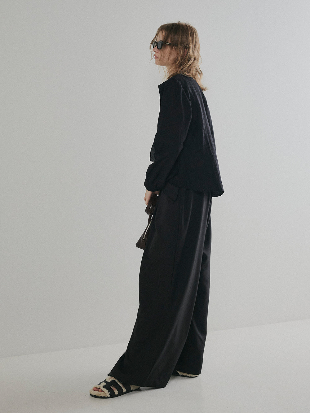 【予約:11月中旬】Fluid Flow Blouse/60251001013