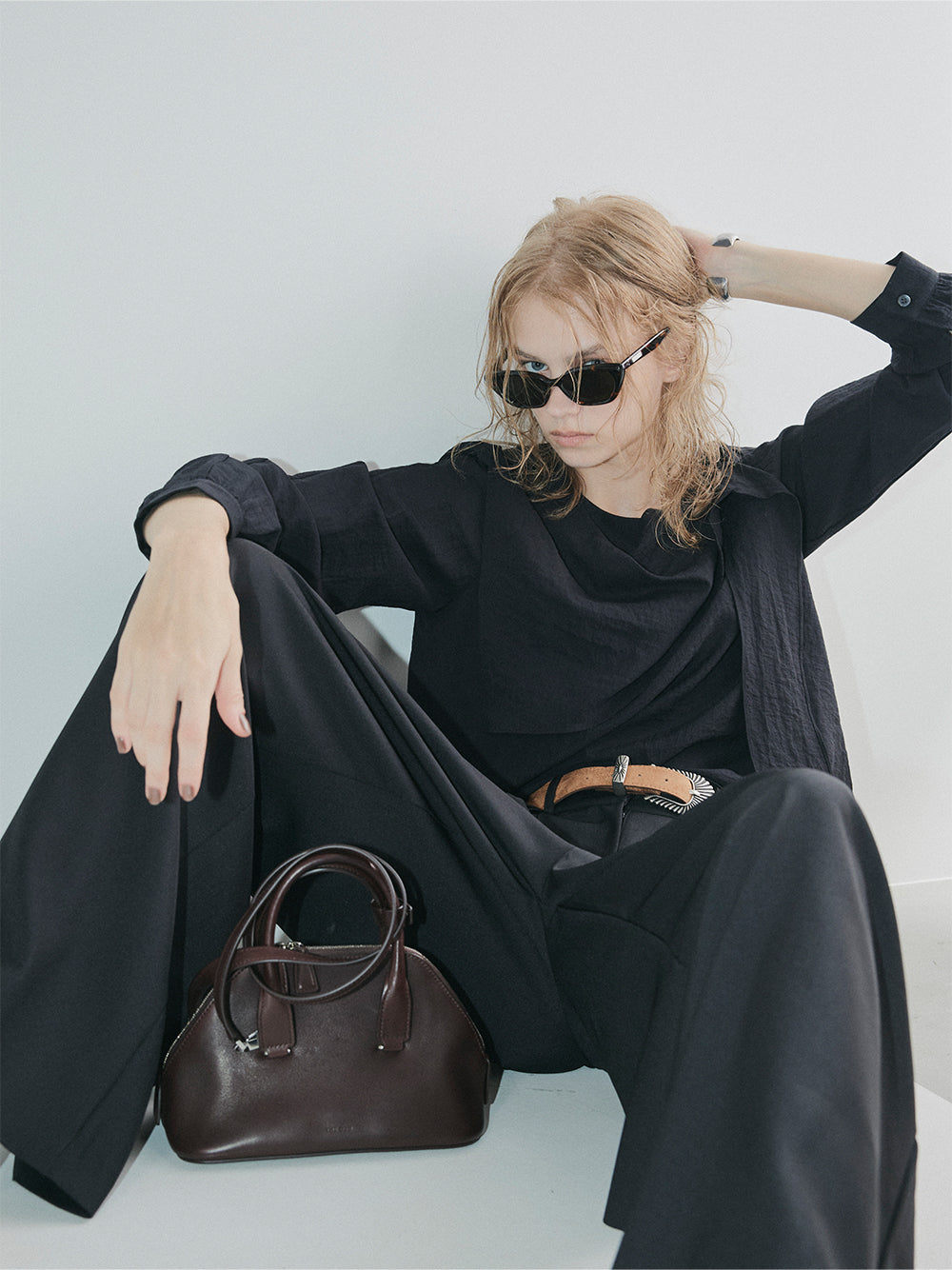【予約:11月中旬】Fluid Flow Blouse/60251001013