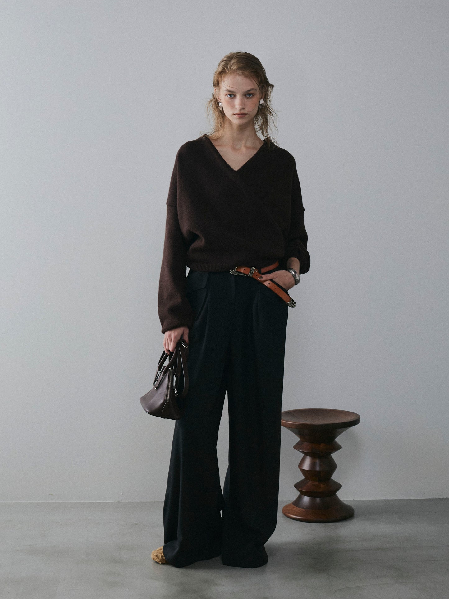 【予約:11月中旬】Eco-Leather Belt/60251000036