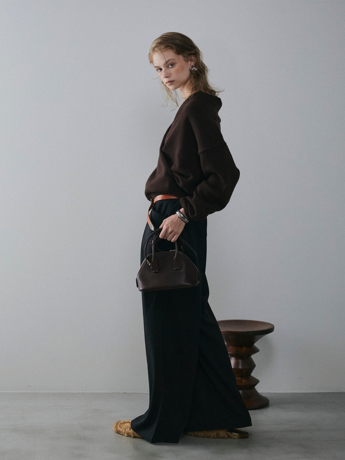 【予約:11月中旬】Eco-Leather Belt/60251000036