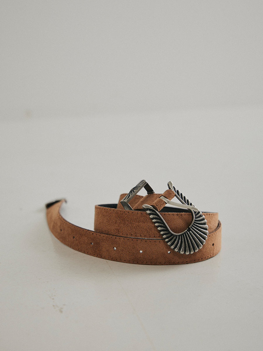 【予約:11月中旬】Eco-Suede Belt/60251000037