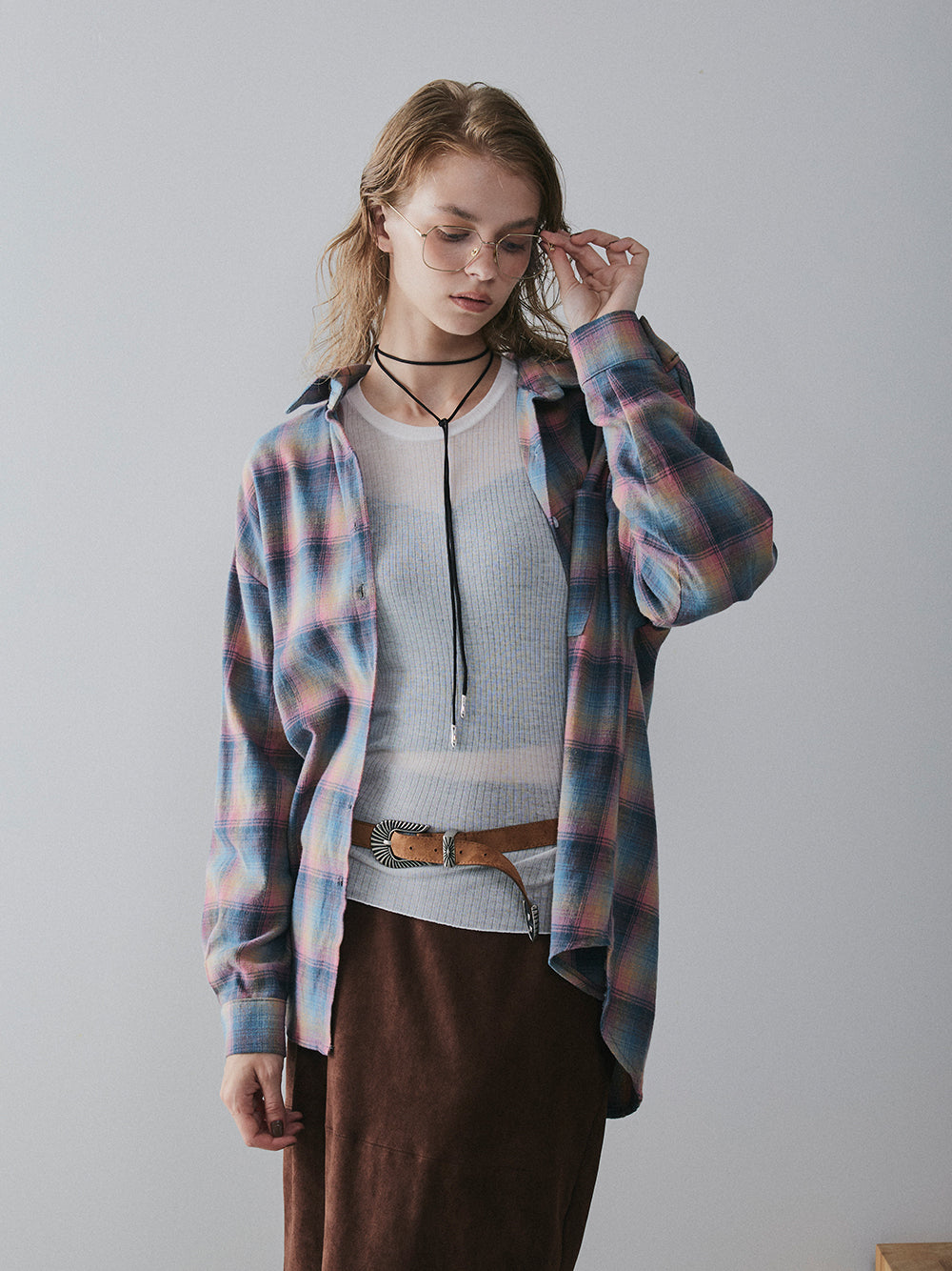 【予約:11月中旬】Eco-Suede Belt/60251000037