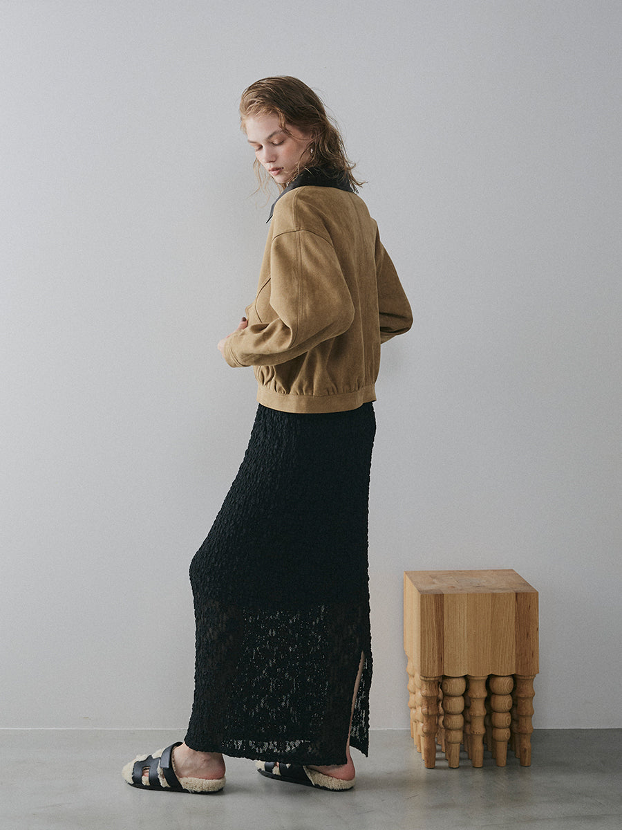 【予約:12月中旬】Puff Lace Skirt/60251002023