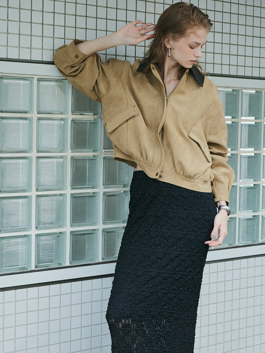 【予約:12月中旬】Puff Lace Skirt/60251002023