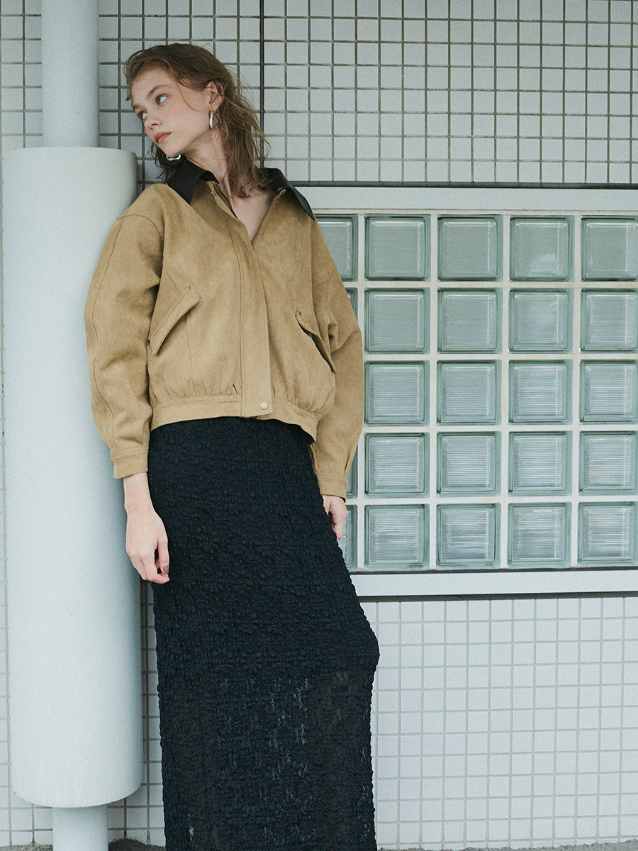 【予約:12月中旬】Puff Lace Skirt/60251002023