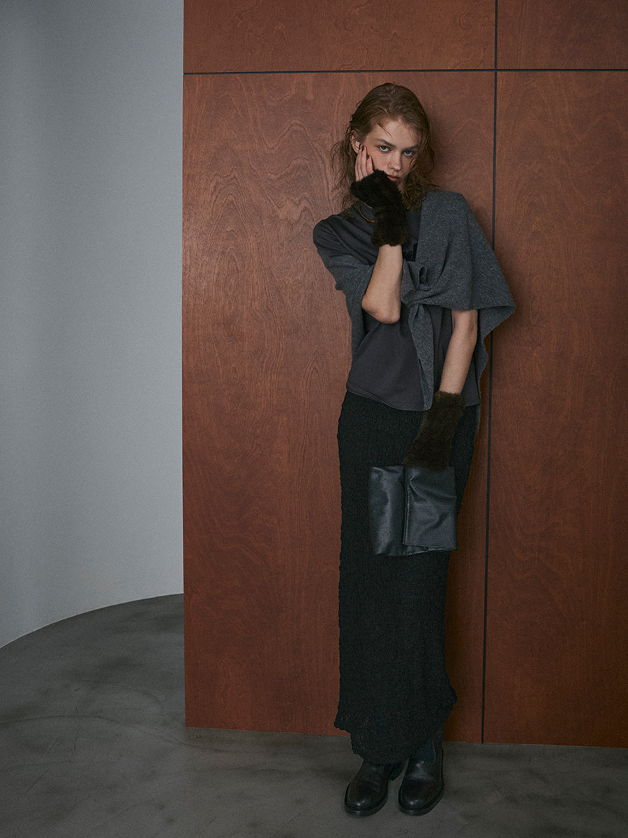 【予約:12月中旬】Puff Lace Skirt/60251002023