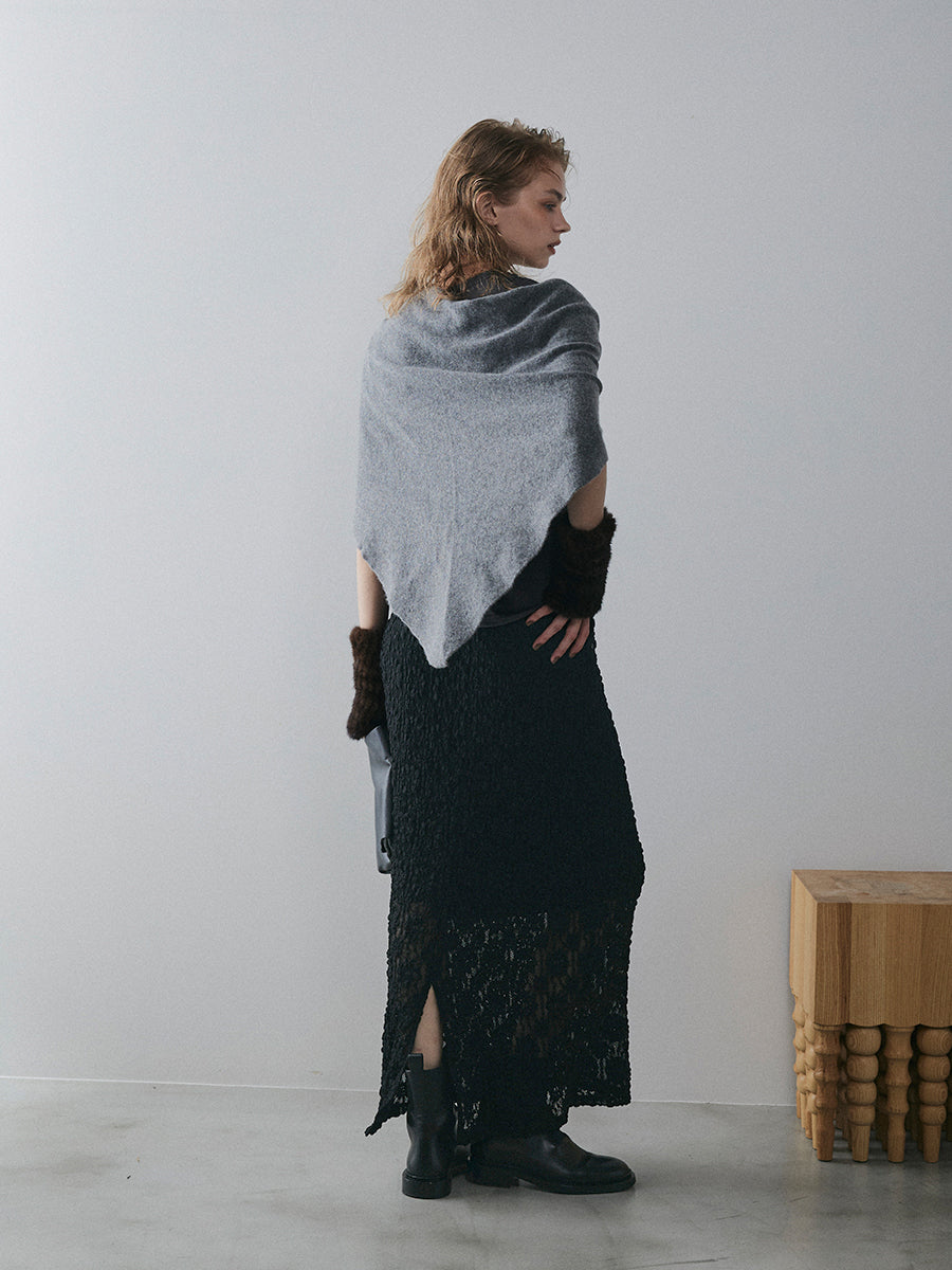 【予約:12月中旬】Puff Lace Skirt/60251002023