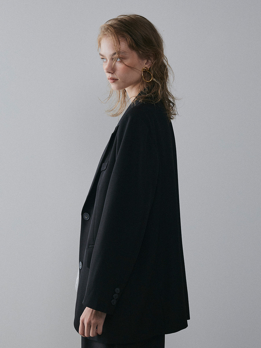【予約:11月中旬】Sleek Tailored Jacket/60251004003