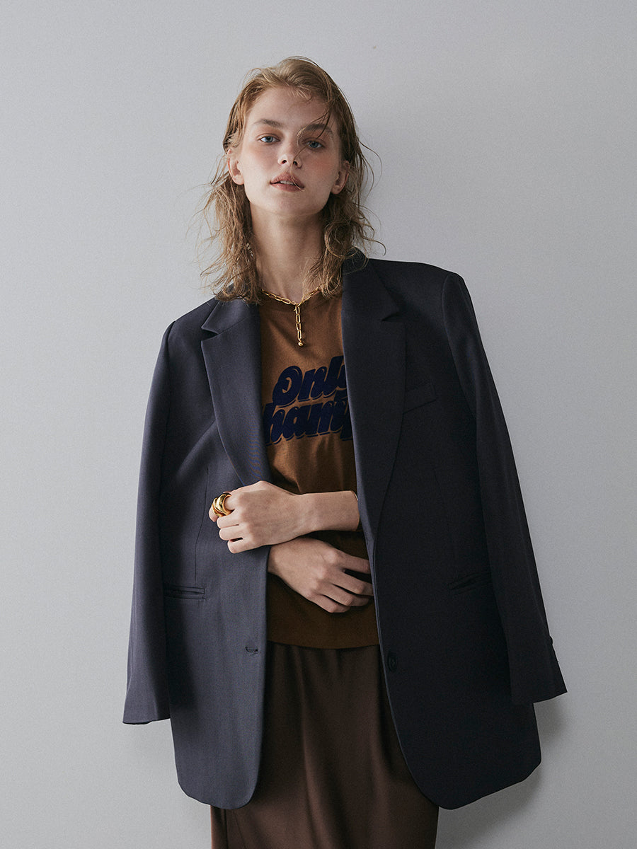 【予約:11月中旬】Sleek Tailored Jacket/60251004003