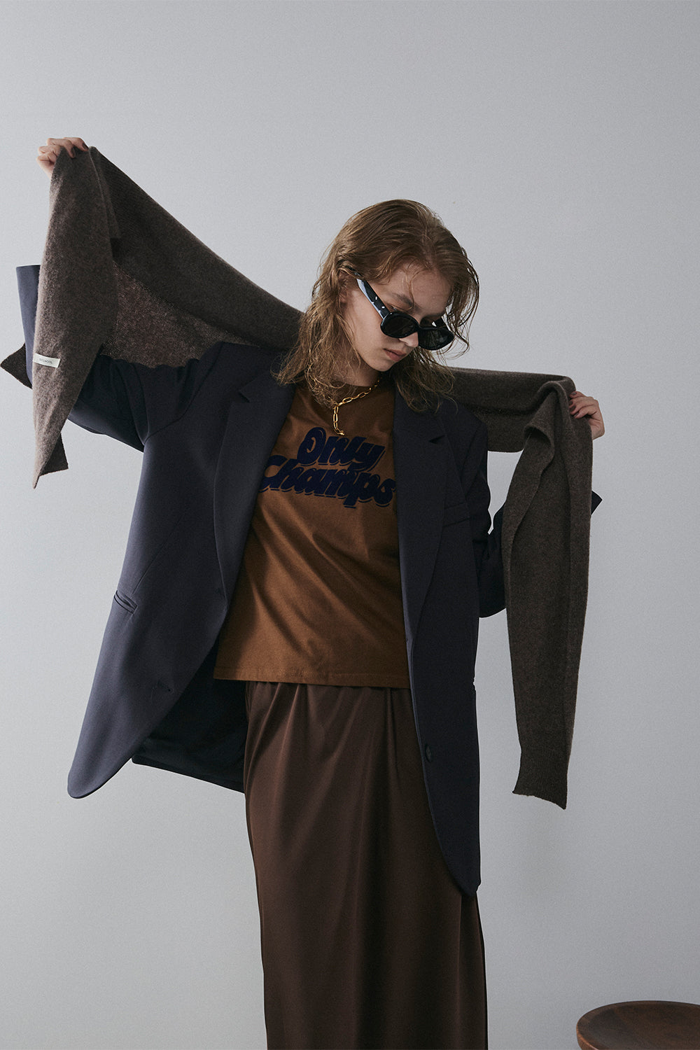 Cutting Knit DesignScarf／60251000032