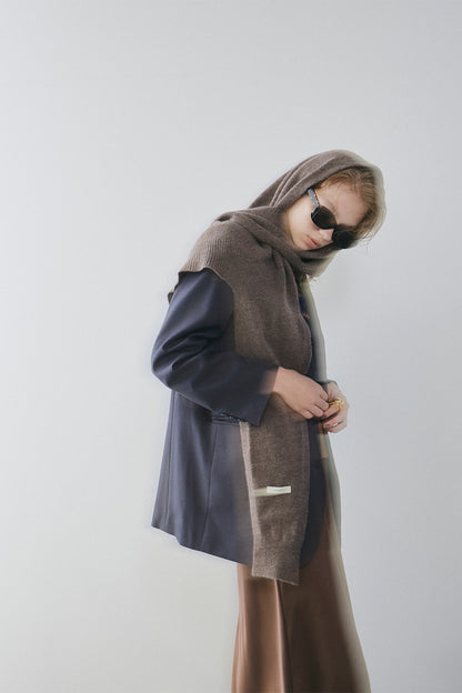 Cutting Knit DesignScarf／60251000032