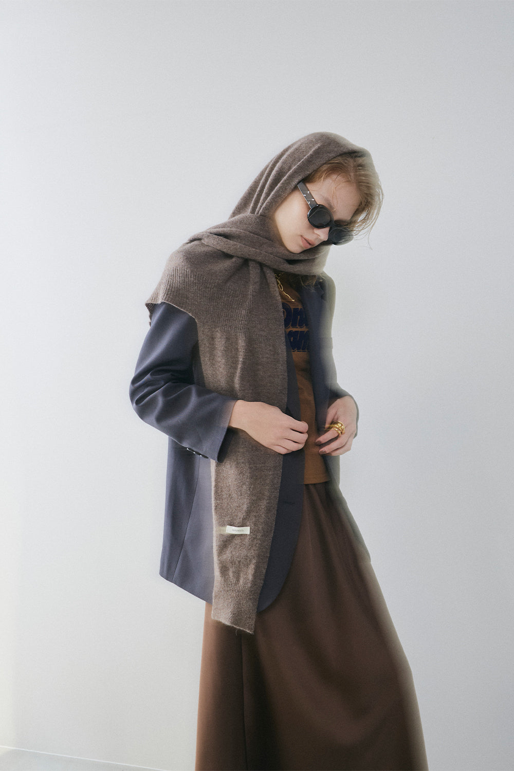 Cutting Knit DesignScarf／60251000032