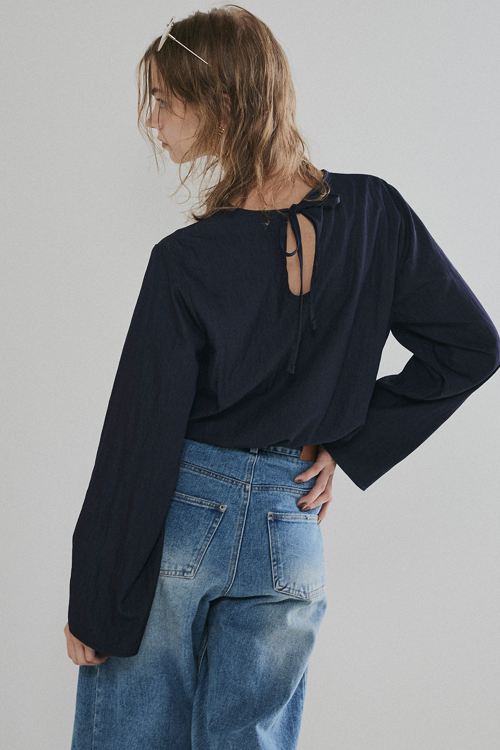 【予約：1月下旬〜2月上旬】Balloon Blouse／60251001011